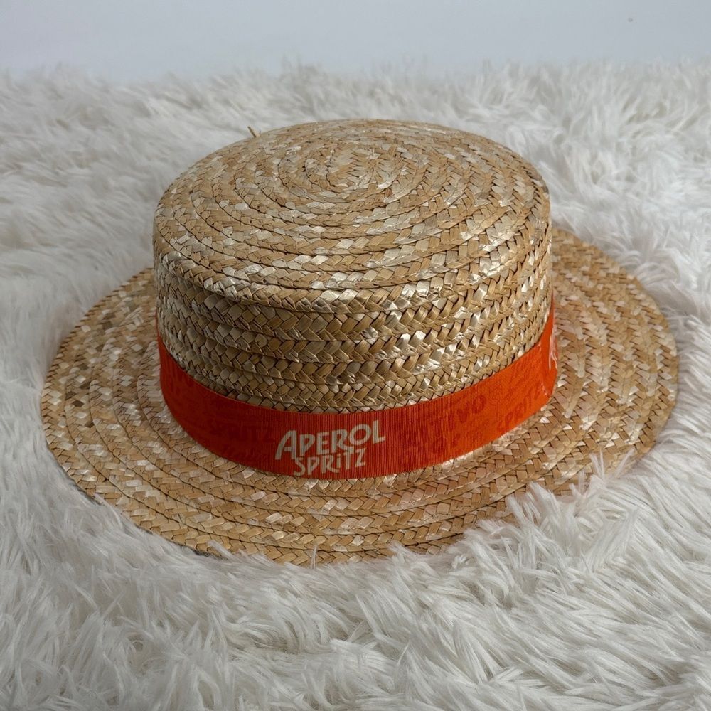 Aperol Spritz Straw Hat